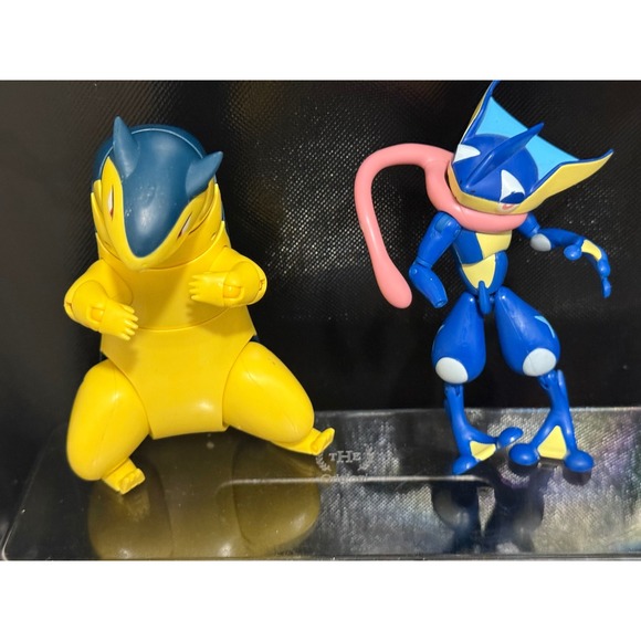 Pokemon Action Figures Typhlosion Greninja Toy Collectible Set - Picture 2 of 4